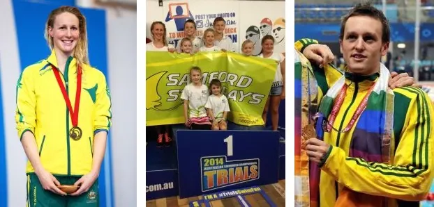 Samford Stars montage including Bronte Barratt